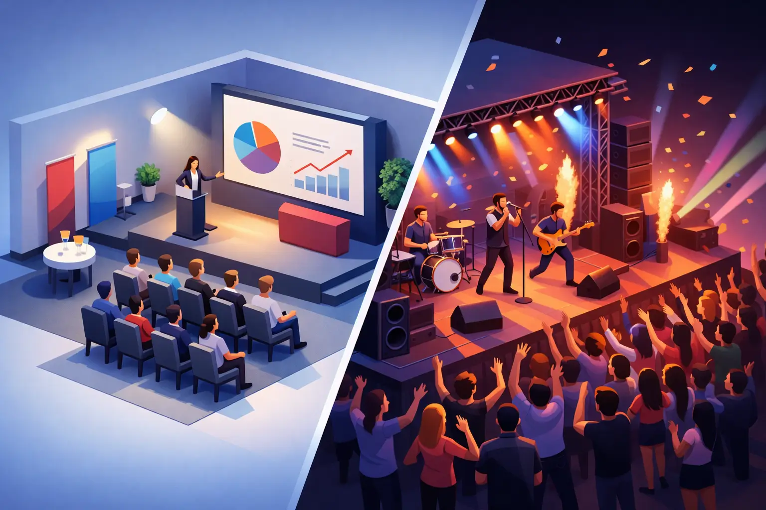 Difference Between Event and Concert