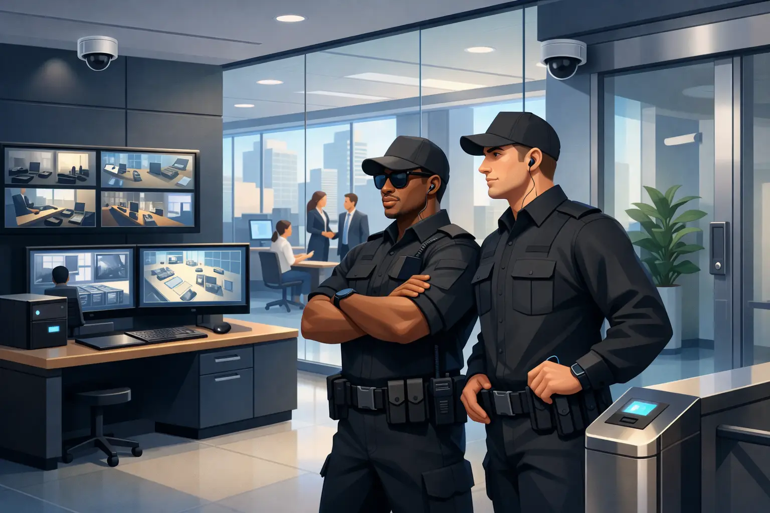 Corporate Office Security Guards That Protect Workplaces