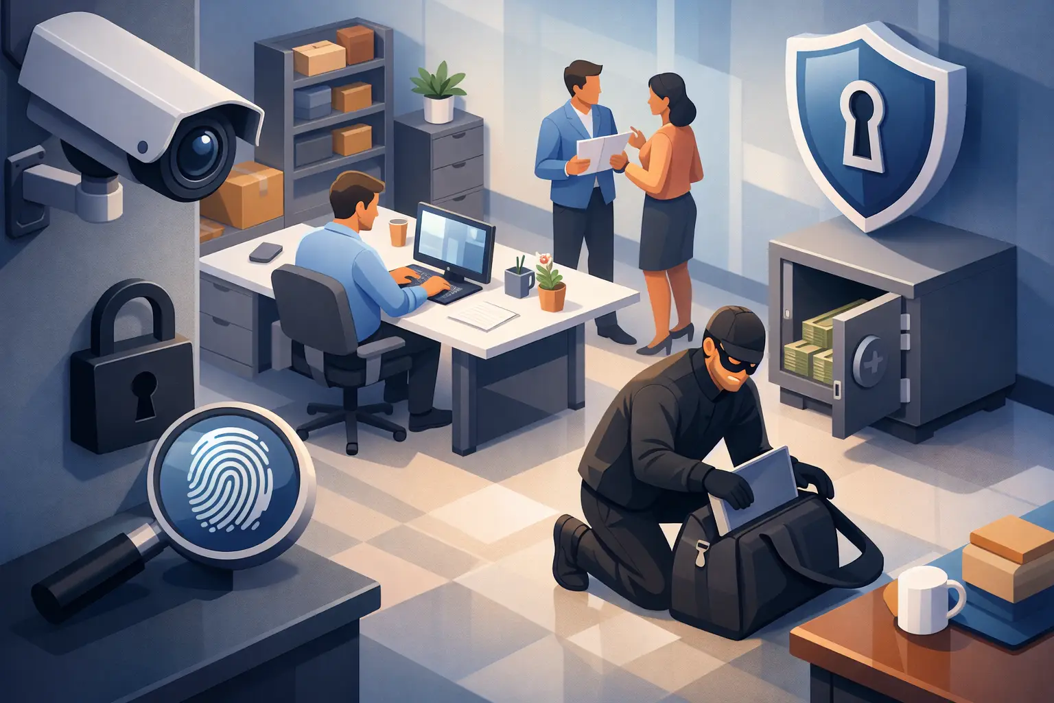 How to Prevent Workplace Theft Without Disrupting Work