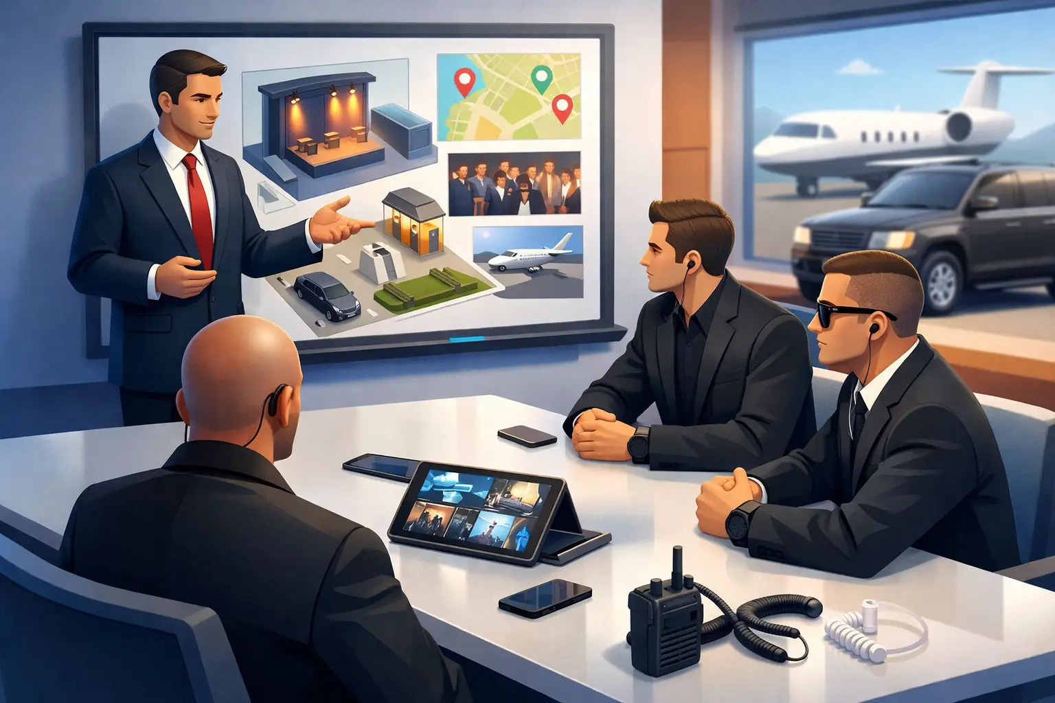 How to Brief VIP Bodyguards Before an Event