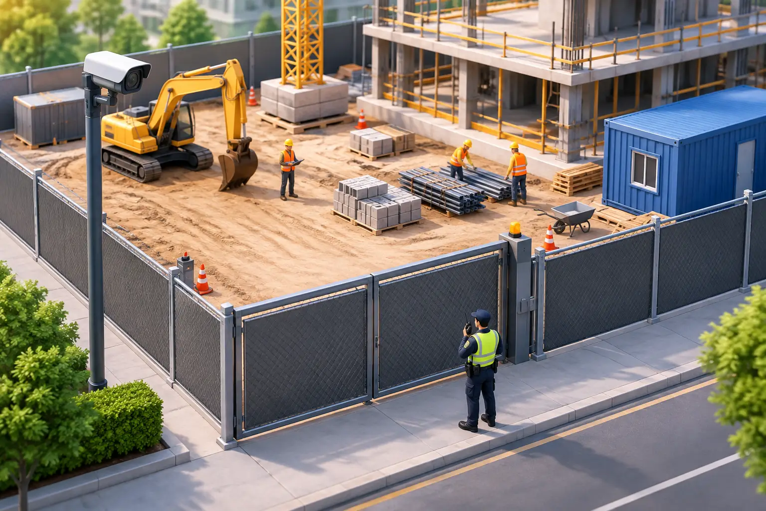 How to Secure Construction Sites Effectively